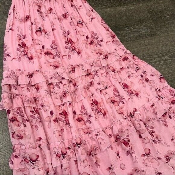 CAMI NYC Liu Skirt in Pink Garden & Elaria Top In Pink Set NWT Size XS - Picture 9 of 13